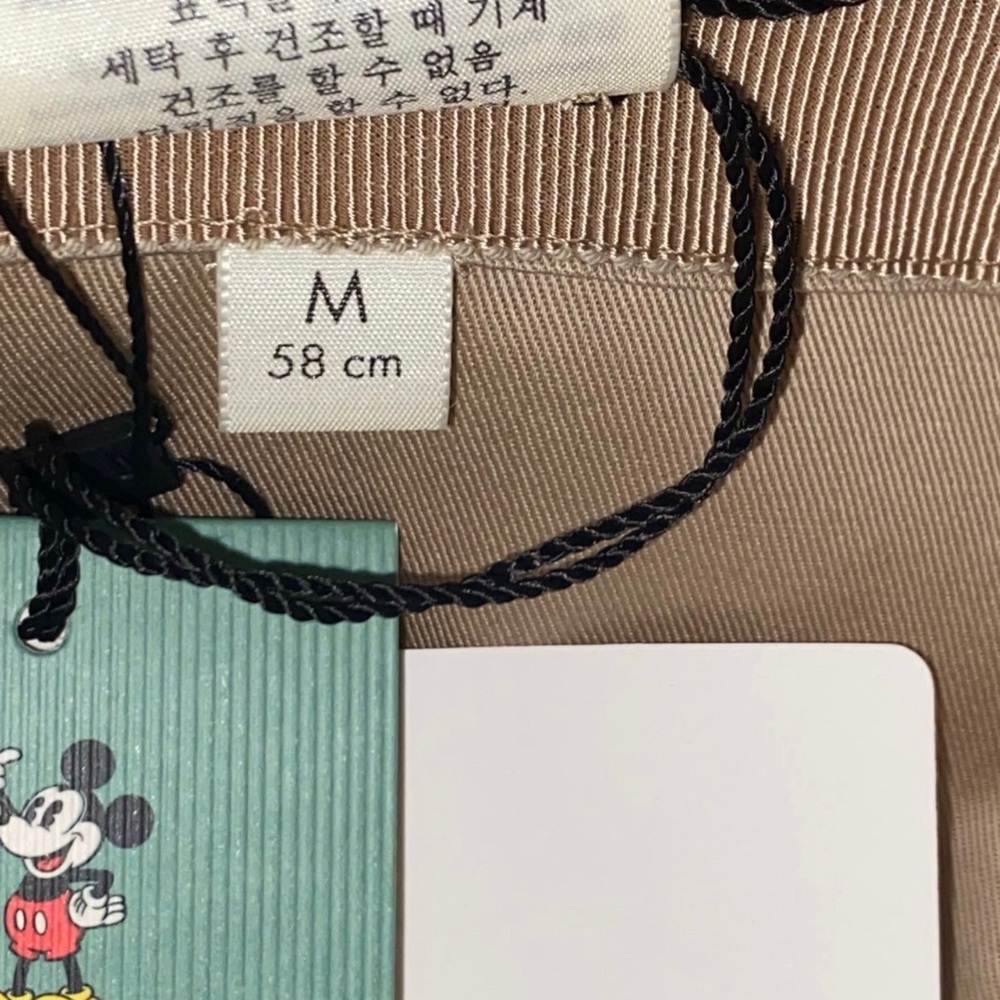 🔥 SOLD 🔥 AUTHENTIC GUCCI X MICKEY GG SIGNATURE MONOGRAM BUCKET HAT SZ M HTF - Picture 10 of 11